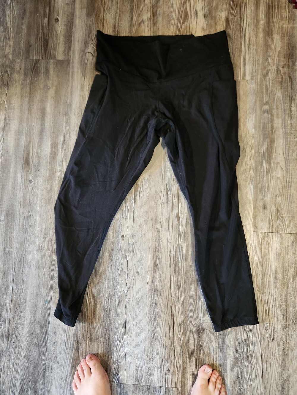 Black Women's High-Waist Leggings